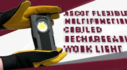 Ascot Flexible Multifunction COB/LED Rechargeable Work Light