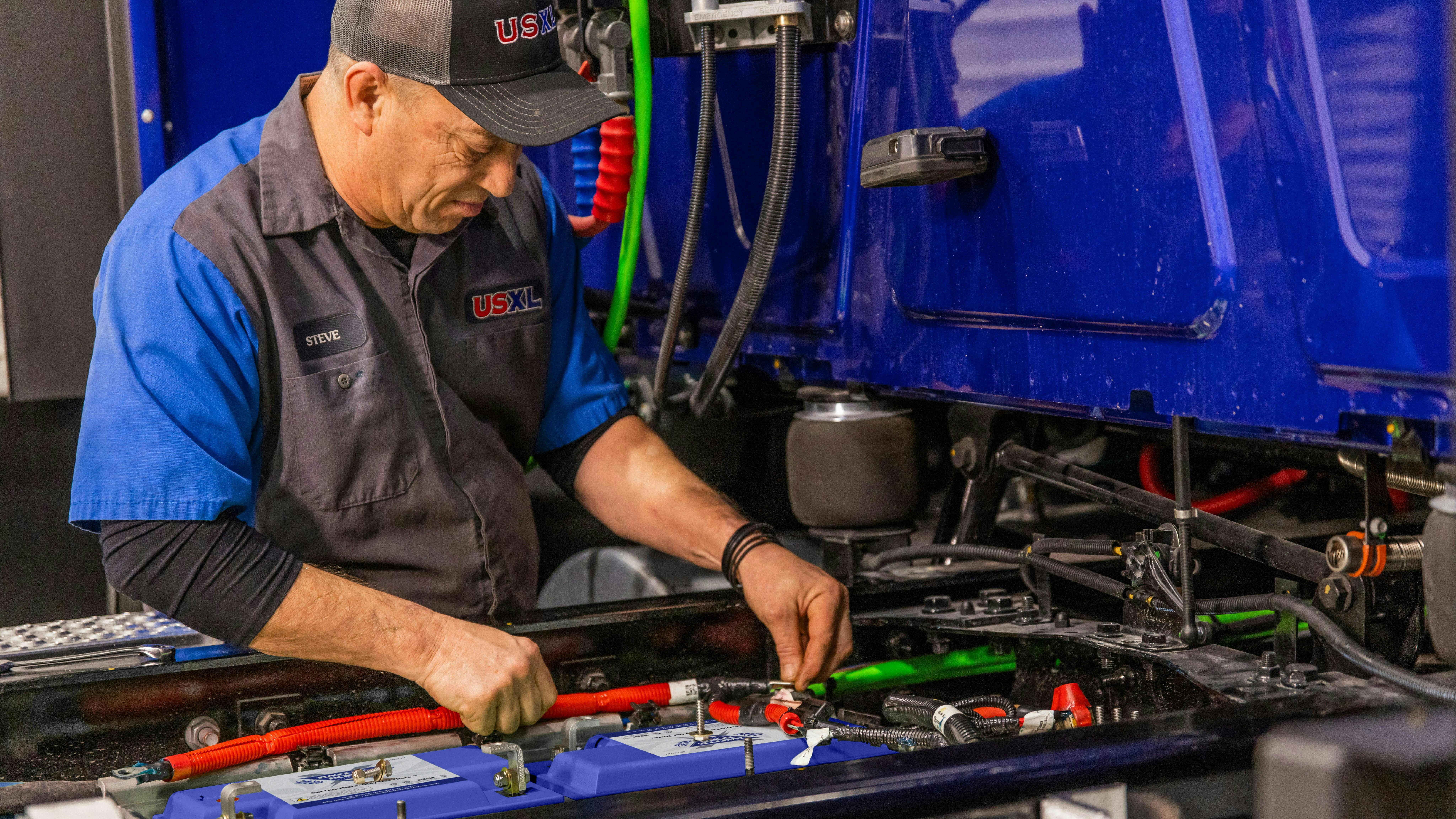 Technicians should inspect battery connections and charging systems before cold weather arrives.