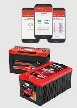 EnerSys’ ODYSSEY Connect system uses battery monitoring technology to help fleets identify potential issues before failures occur.