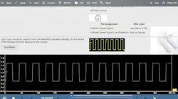 Waveform for signature test