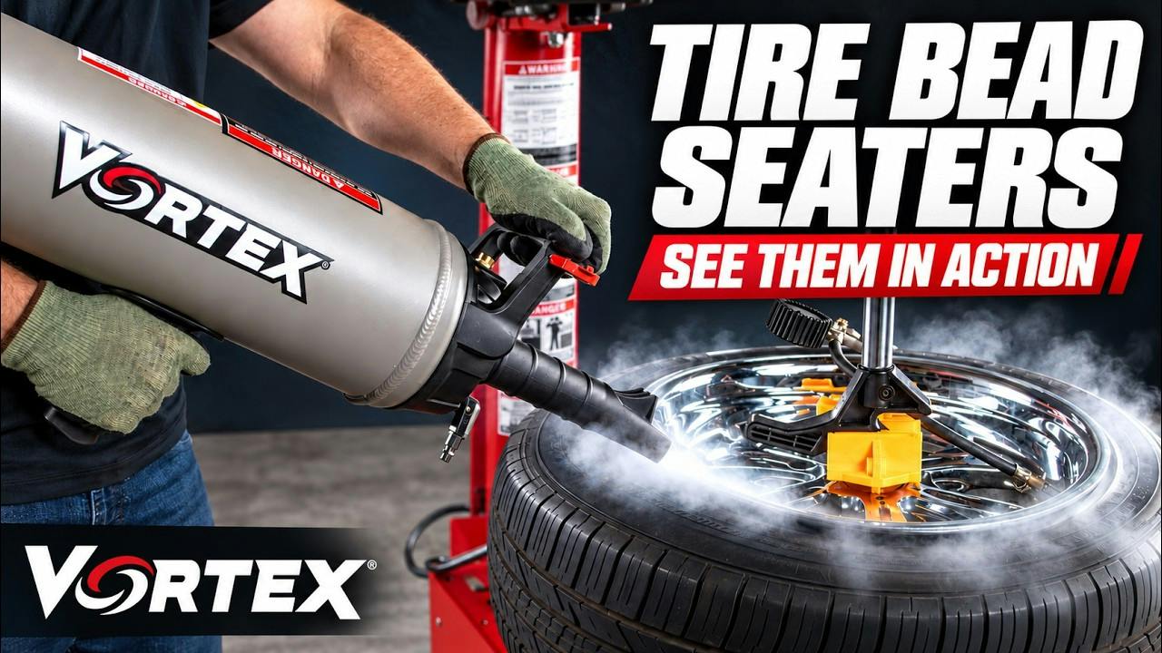 Ranger Vortex Tire Bead Seaters: RB6L, RB10L &amp; RB12L Demo